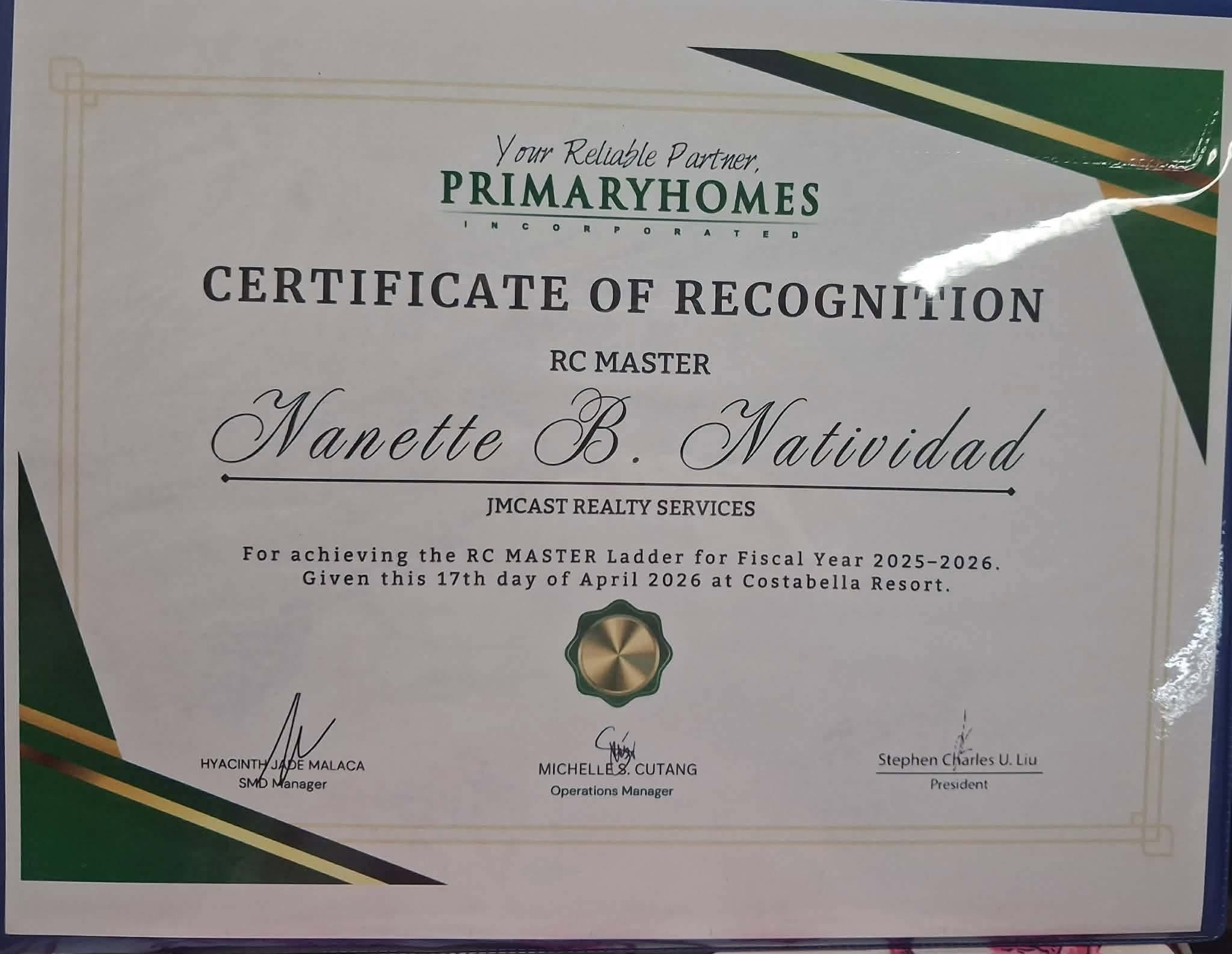Congratulations, Nanette B. Natividad! 🏆🌟