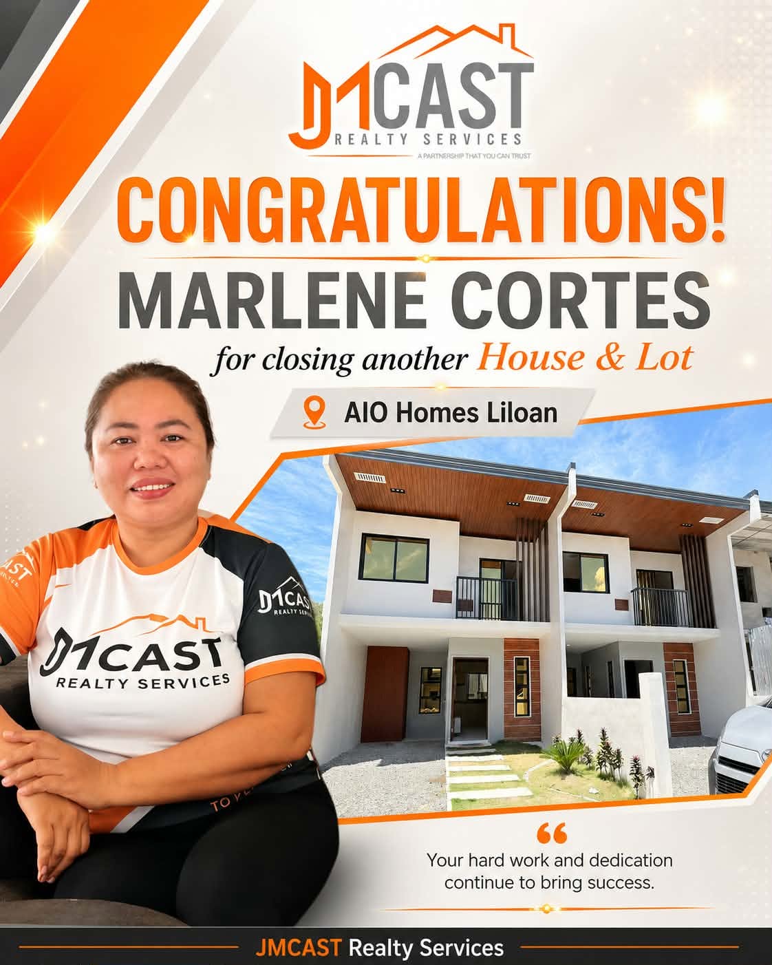 π A huge congratulations to Ms. Marlene Cortes! π